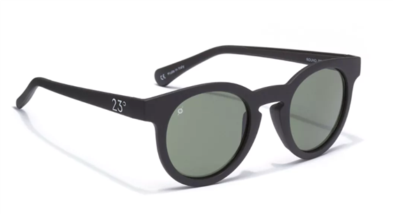 Occhiali da sole 23° Eyewear 23.NYB.RND.BLK-GN-G - 23.NYB.RND.BLK-GN-G